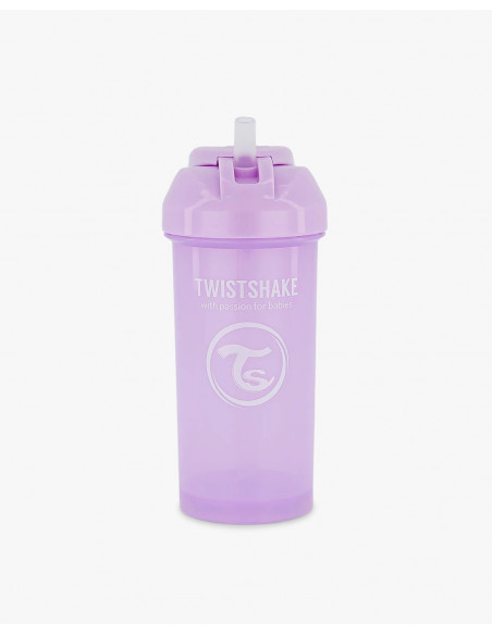 Tasse à Paille Twistshake Anti-fuites 360ml 6m+ Violet