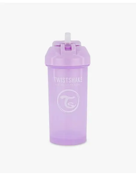 Tasse à Paille Twistshake Anti-fuites 360ml 6m+ Violet