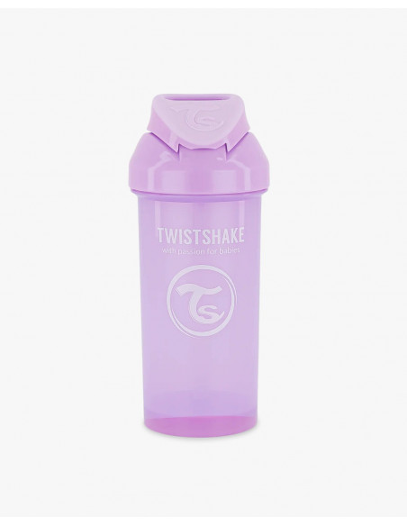 Tasse à Paille Twistshake Anti-fuites 360ml 6m+ Violet