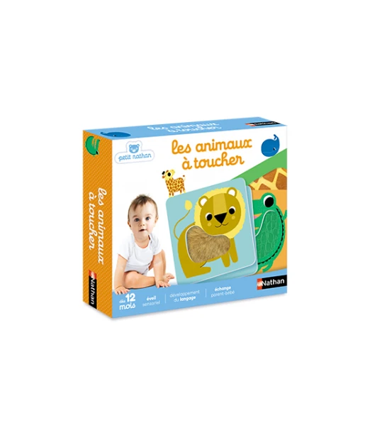 Nathan Touch-and-feel Animals from 12 months