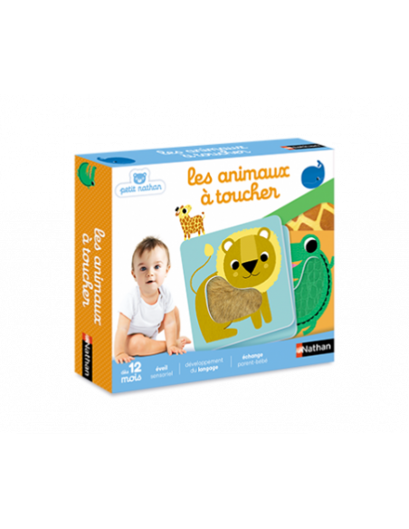 Nathan Les Animaux à Toucher 12m+ 0 - 3 ans - Nathan Maroc