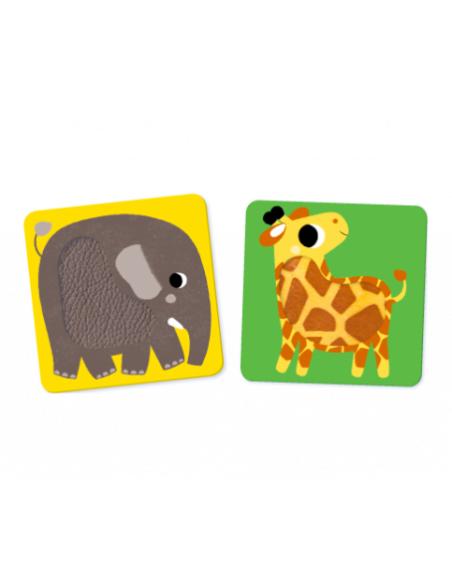 Nathan Les Animaux à Toucher 12m+ 0 - 3 ans - Nathan Maroc