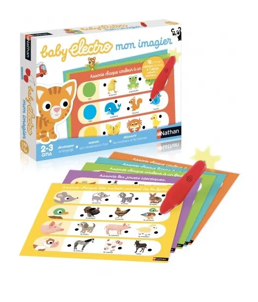 Nathan Baby Electro premier imagier 2-3ans Livres & Activités 