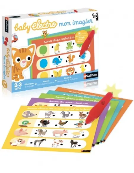 Nathan Baby Electro premier imagier 2-3ans Livres & Activités 