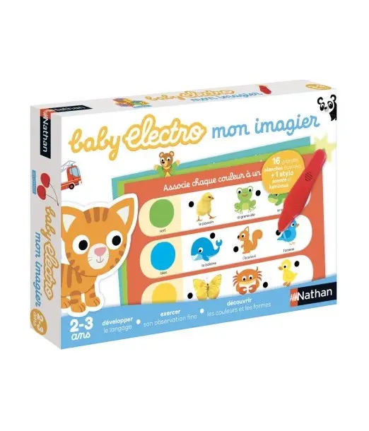 Nathan Baby Electro premier imagier 2-3ans Livres & Activités 2