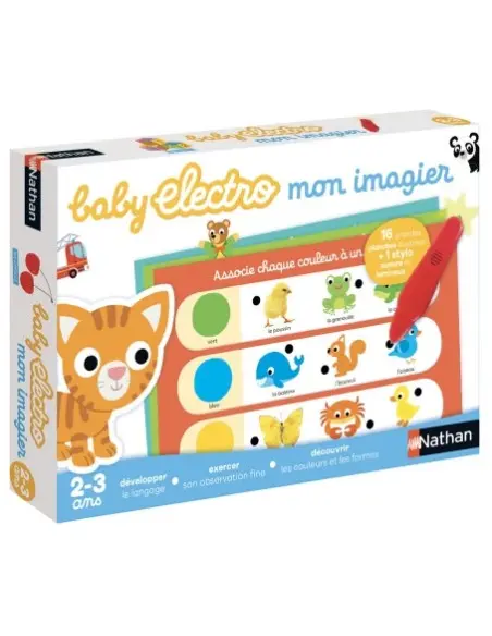 Nathan Baby Electro premier imagier 2-3ans Livres & Activités 