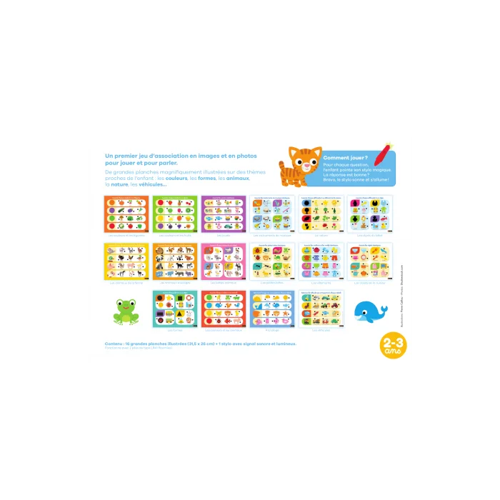 Nathan Baby Electro premier imagier 2-3ans Livres & Activités 