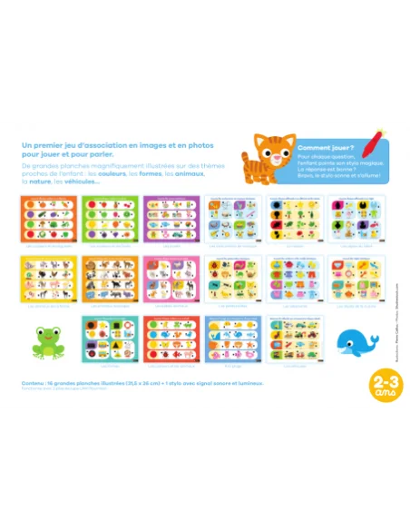 Nathan Baby Electro premier imagier 2-3ans Livres & Activités 