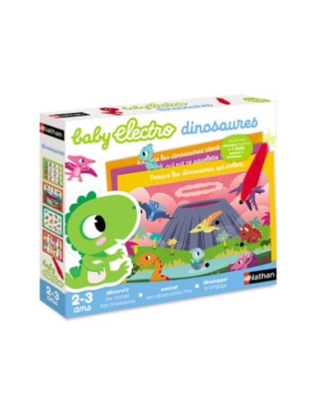 Nathan Baby Electro Dinosaures 2-3ans 0 - 3 ans - Nathan Maroc