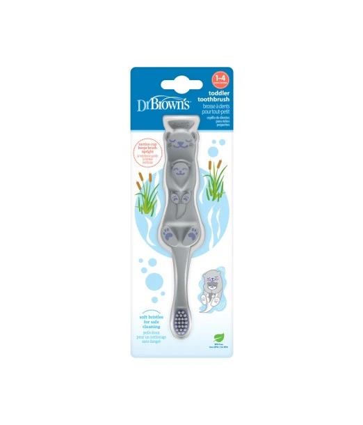 Dr Brown's toothbrush from 1 to 4 years Otter 2