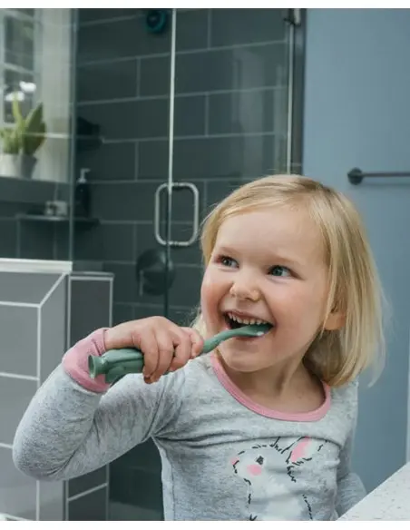 Dr Brown's toothbrush from 1 to 4 years — dinosaur — photo 3