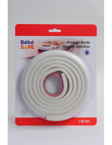 Protège Bord Mousse Beige 2m Bébé Safe dans Accessoires de protection chez Baby And Mom Maroc