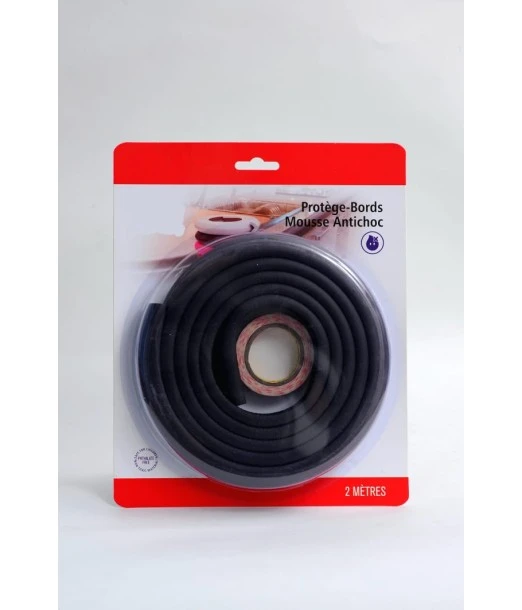 Brown foam edge protector 2 m Bébé Safe