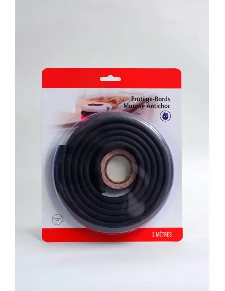 Brown foam edge protector 2 m Bébé Safe