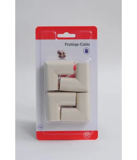 Protège Coins Mousse Blanc – 4 pièces Bébé Safe Accessoires de