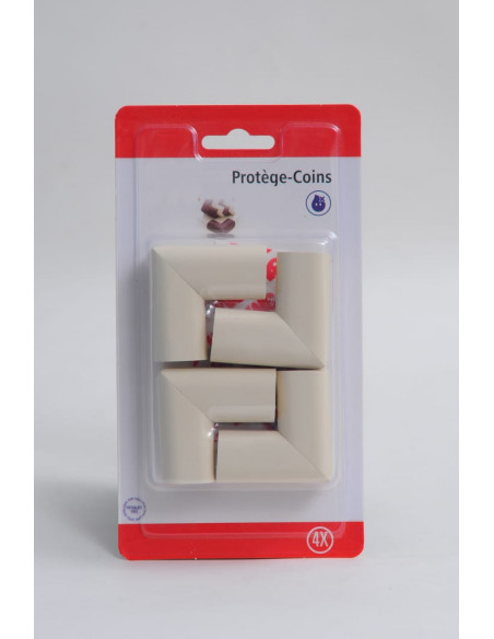 Protège Coins Mousse Blanc – 4 pièces Bébé Safe dans Accessoires de protection chez Baby And Mom Maroc