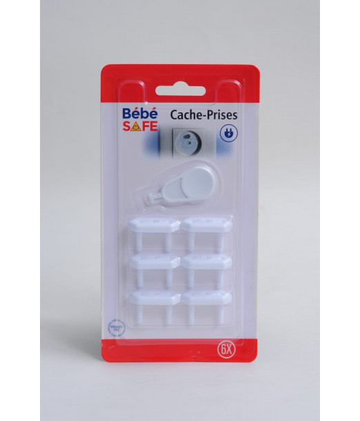 Cache Prise + CLE - 6 PCS au Maroc - Baby And Mom