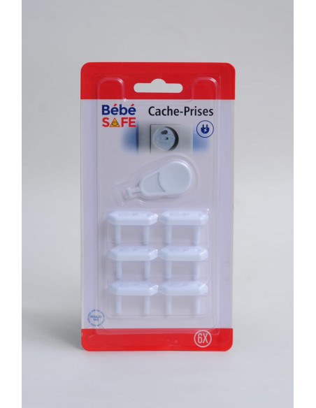 Cache Prise - 6 pièces Bébé Safe dans Accessoires de protection chez Baby And Mom Maroc