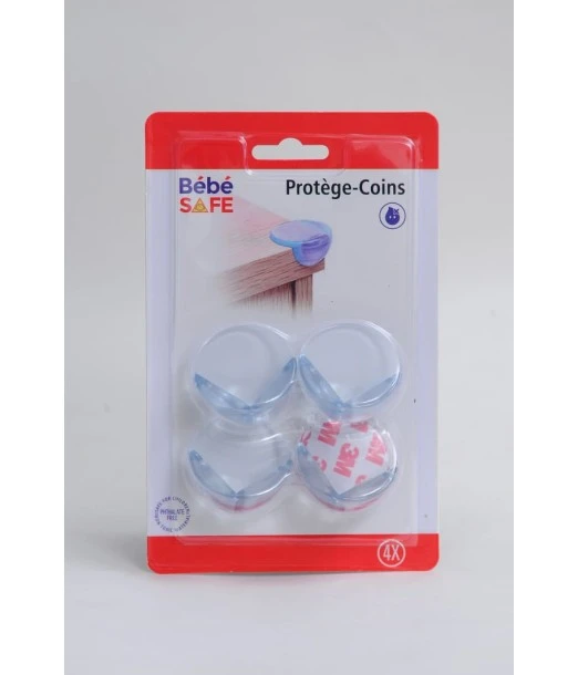 Transparent corner protectors – 4 pieces Bébé Safe
