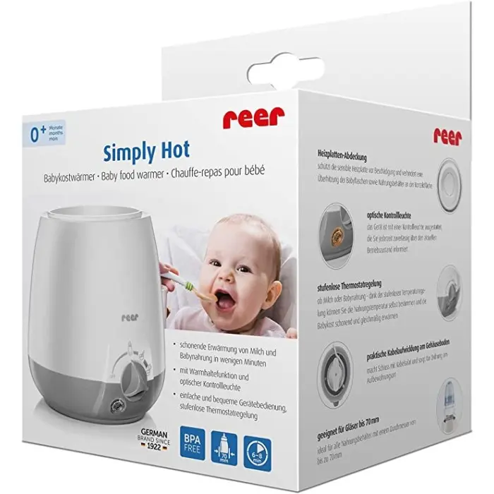 Reer Chauffe biberon et Chauffe repas pour Bébé Chauffe biberon