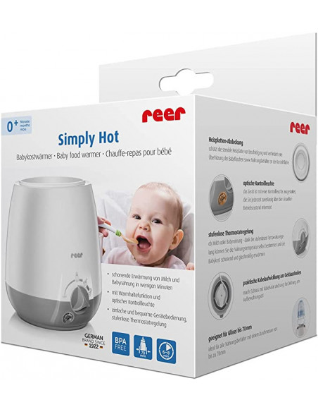 Reer Chauffe biberon et Chauffe repas pour Bébé Chauffe biberon