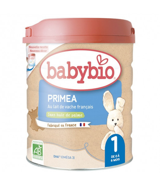 Lait Infantile Primea1 800g Babybio 0-6mois Céréales & Compotes