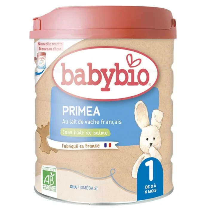 Lait Infantile Primea1 800g Babybio 0-6mois Céréales & Compotes