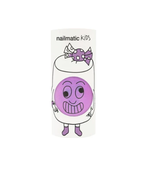 Children's nail polish — neon pearlescent lilac Marshi