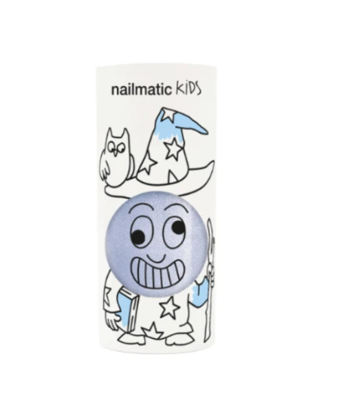 Nail polish for children – Merlin pearlescent blue