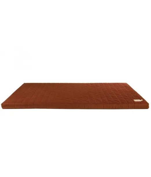 Nobodinoz Matelas de sol Zanzibar Velvet Terracota Déco chambre