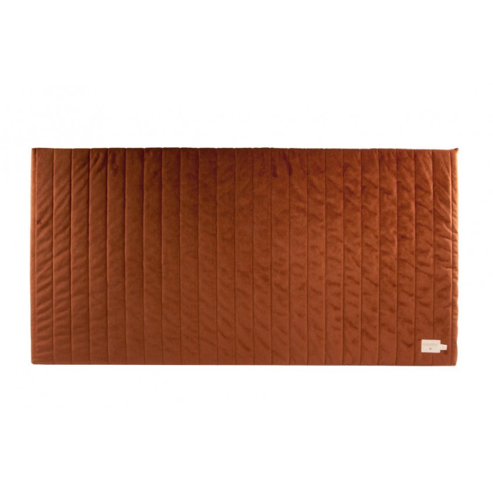 Nobodinoz Matelas de sol Zanzibar Velvet Terracota Déco chambre
