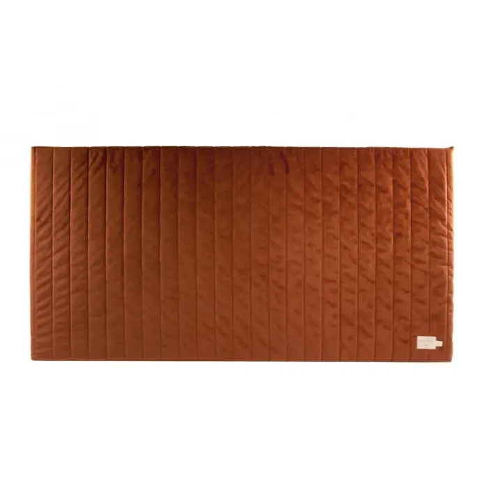 Nobodinoz Matelas de sol Zanzibar Velvet Terracota Déco chambre