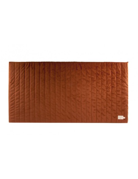 Nobodinoz Matelas de sol Zanzibar Velvet Terracota Déco chambre