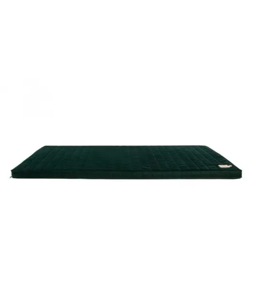 Nobodinoz Matelas de sol Zanzibar Velvet Jungle Green Déco