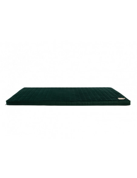 Nobodinoz Matelas de sol Zanzibar Velvet Jungle Green Déco