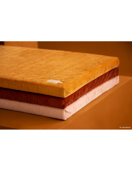 Nobodinoz Matelas de sol Zanzibar Velvet farniente yellow Déco