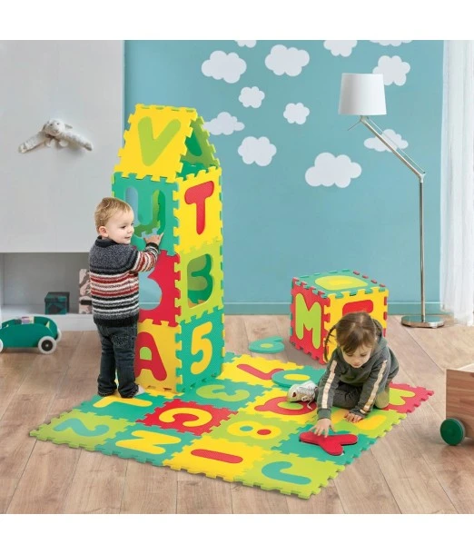 Ludi large Letters and Numbers play mat 180x180cm 2