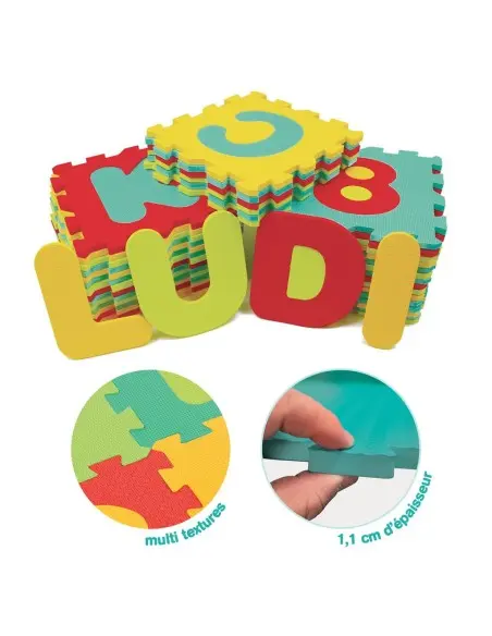 Ludi large Letters and Numbers play mat 180x180cm — photo 7