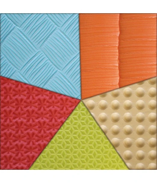 Ludi foam play mat animal tiles 120x120 cm 2