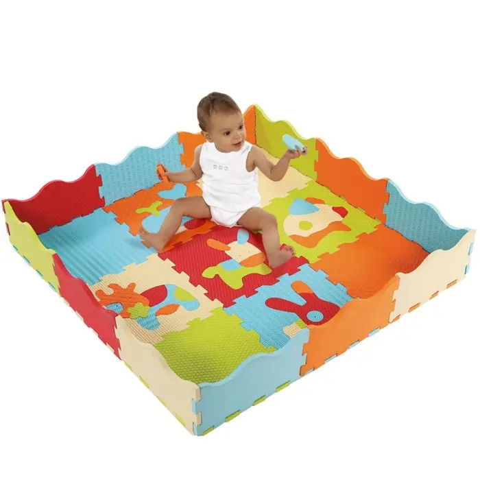 Ludi Tapis Mousse animaux 120x120cm Tapis d'éveil - Ludi Maroc