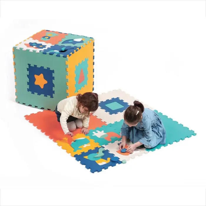 Ludi Tapis Mousse Jumbo XXL 180x180cm Tapis d'éveil - Ludi