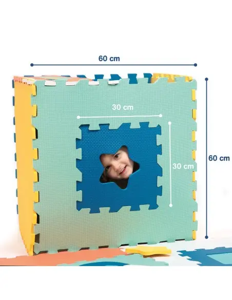 Ludi Jumbo XXL foam tile mat 180x180cm — photo 6