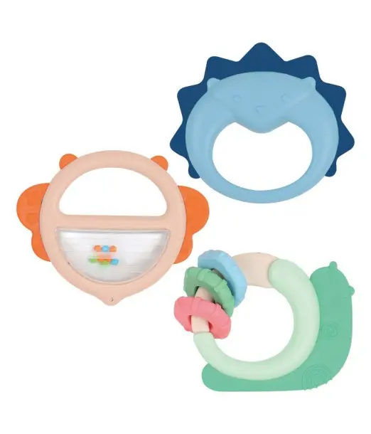 Ludi Hochet de dentition animaux 3m+ Anneau de dentition -