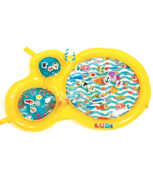 Ludi water play mat 10 months+ yellow