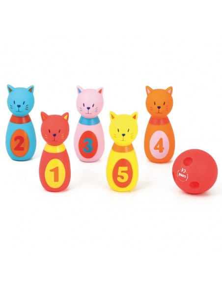 Jeu de Quilles Chat LUDI Accueil - Ludi Maroc