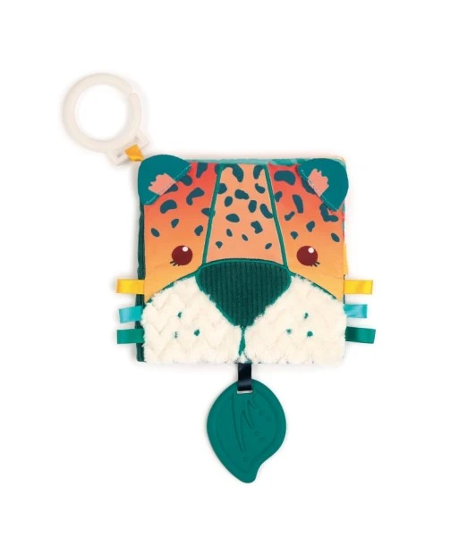 Ludi Jungle fabric activity book 3m+