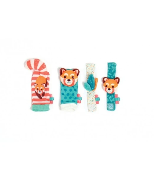 Ludi foot and hand rattles 3m+