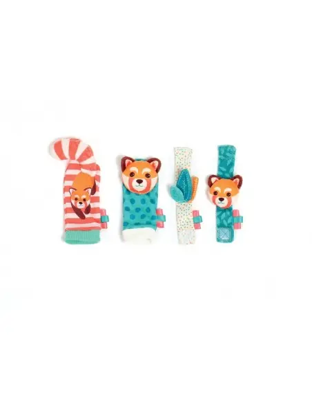 Ludi foot and hand rattles 3m+