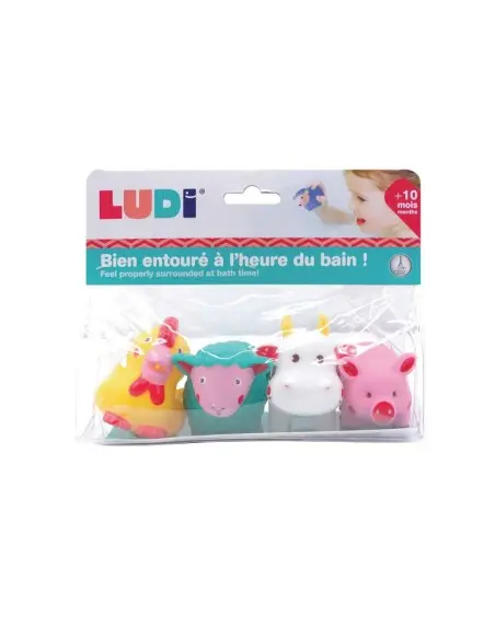 Aspergeurs " Ferme " Jouets de bain LUDI Accueil - Ludi Maroc
