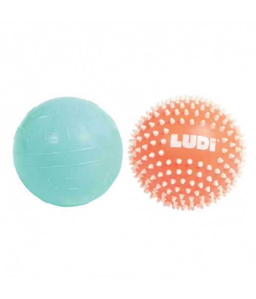DUO DE BALLES 13 cm LUDI Accueil - Ludi Maroc